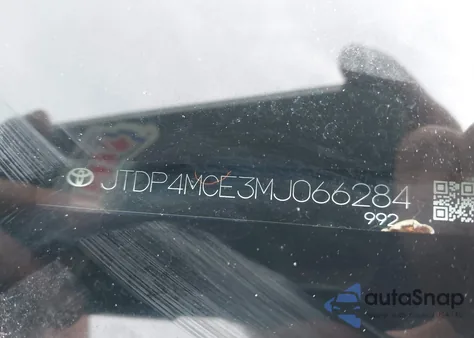 2021 Toyota Corolla Se z USA, uszkodzony, nr VIN JTDP4MCE3MJ066284